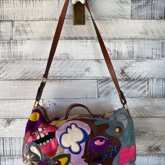 Marc Jacobs Collection x Julie Verhoeven Abstract Art Duffle Bag - Picture 4 of 15